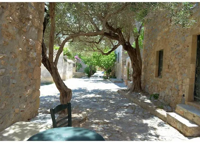 Nefeli Castle Stone House Inside The Fortress Monemvasia