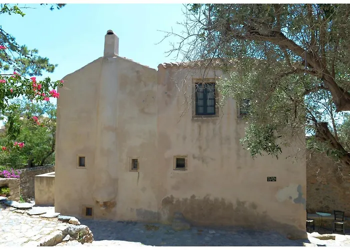 Nefeli Castle Stone House Inside The Fortress